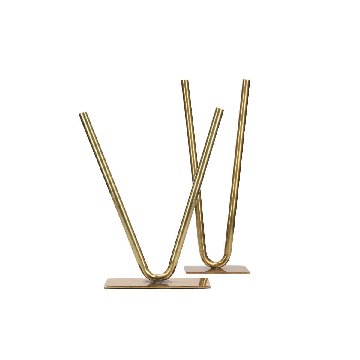 Florero Hera V Tube Gold Small
