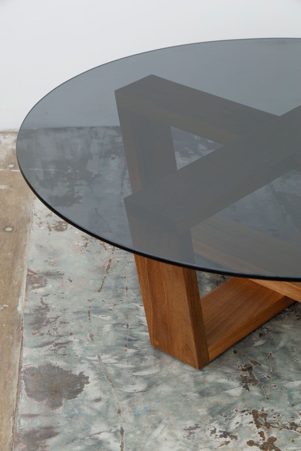 Mesa de Centro Mila Tope Cristal