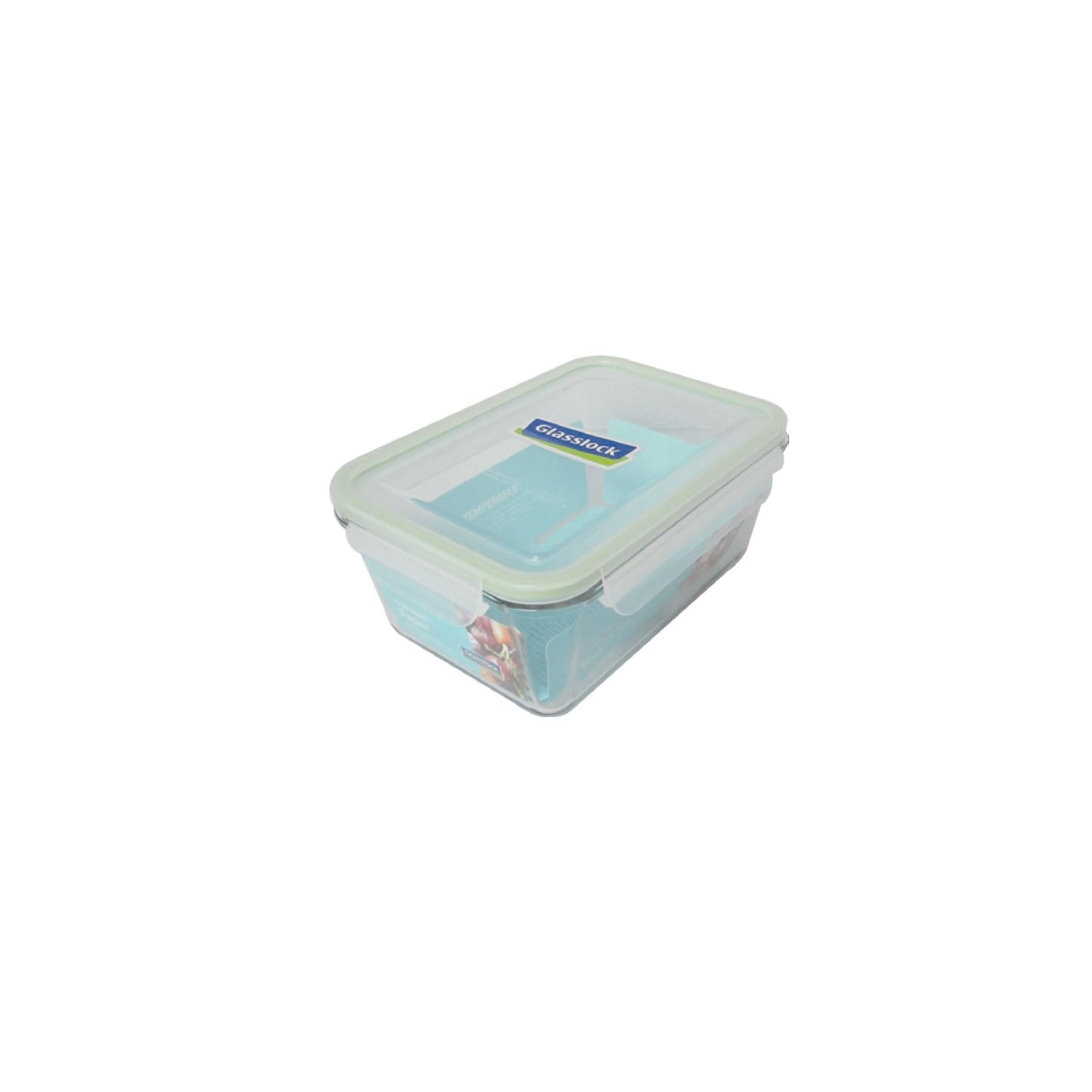 ENVASE RECTANGULAR C/TAPA 1650 ml