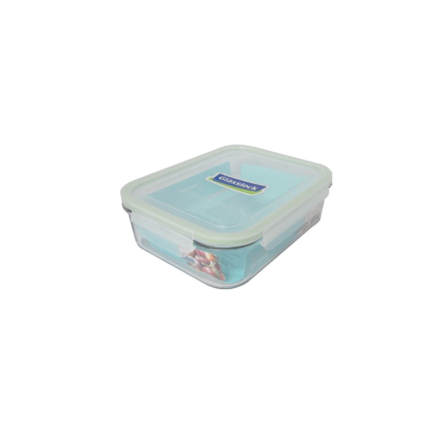 ENVASE RECTANGULAR C/TAPA 2000ml