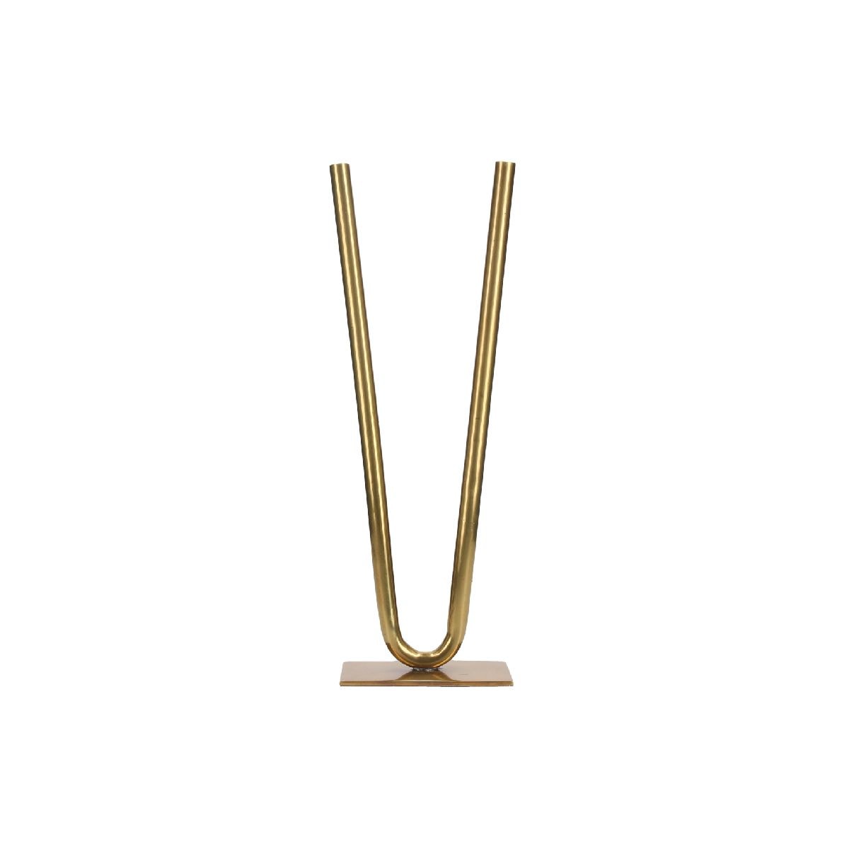 Florero Hera V Tube Gold Large