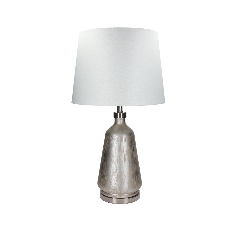 LÁMPARA MESA CARMEL SILVER